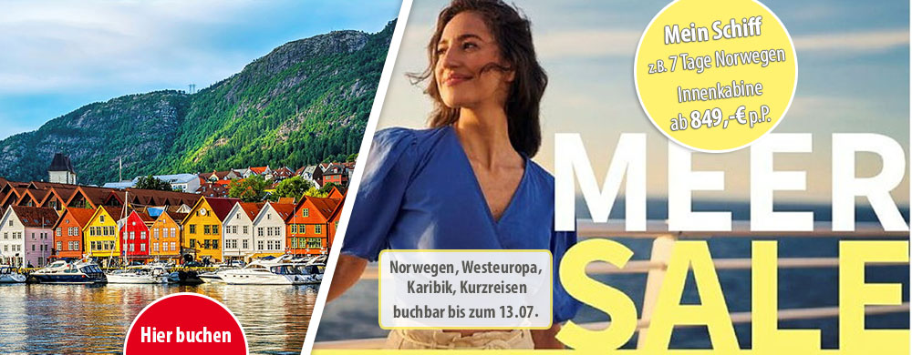 TUI Cruises Meer Sale