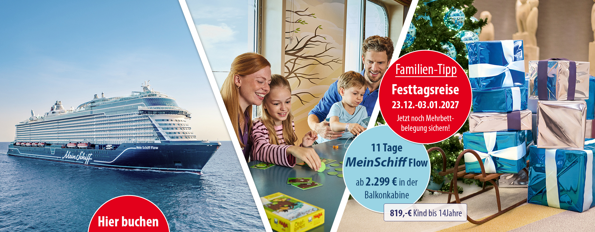 Mein Schiff Feiertage 2026/27