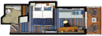 Balkonkabine Kategorie A Balkonkabine Kategorie A