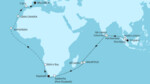 41 Nächte - Weltentdecker-Route - ab Singapur/bis Palma