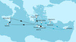 14 Nächte - Vielfalt des östlichen Mittelmeers - ab/bis Heraklion