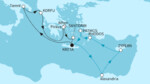 14 Nächte - Vielfalt des Östlichen Mittelmeers - ab/bis Heraklion