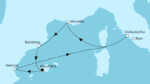 7 Nächte - Höhepunkte des Westlichen Mittelmeers - ab/bis Palma