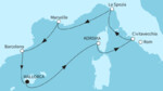 9 Nächte - Höhepunkte des westlichen Mittelmeers - ab/bis Palma