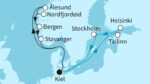 14 Nächte - Fjordwelten und Ostseeperlen - ab/bis Kiel