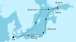 10 Nächte - Metropolen der Ostsee - ab/bis Kiel