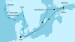 14 Nächte - Zauberhaftes Norwegen und Ostseemetropolen - ab/bis Kiel