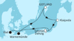6 Nächte - Kleine Juwelen der Ostsee - ab Warnemünde/Kiel