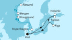 14 Nächte - Ostseemetropolen und Zauberhaftes Norwegen - ab/bis Kiel