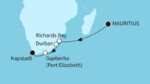 14 Nächte - Südafrika und Inselparadiese - ab Port Louis/bis Kapstadt