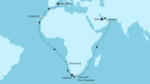 37 Nächte - Rund um Afrika in den Orient - ab Palma/bis Doha