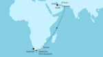 19 Nächte - Auszeit zwischen den Kontinenten - ab Doha/bis Kapstadt