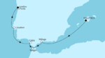 7 Nächte - Iberische Sonnenseiten - ab Palma/bis Leixões (Porto)